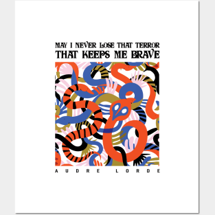 Audre Lorde - Brave Posters and Art